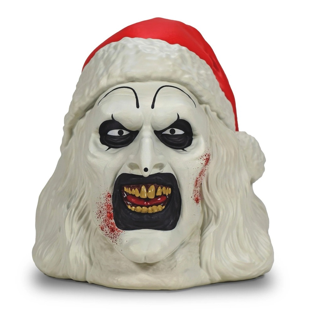 2025‎ Universal Exclusive HHN Terrifier 3 Art The Clown Santa Popcorn Bucket